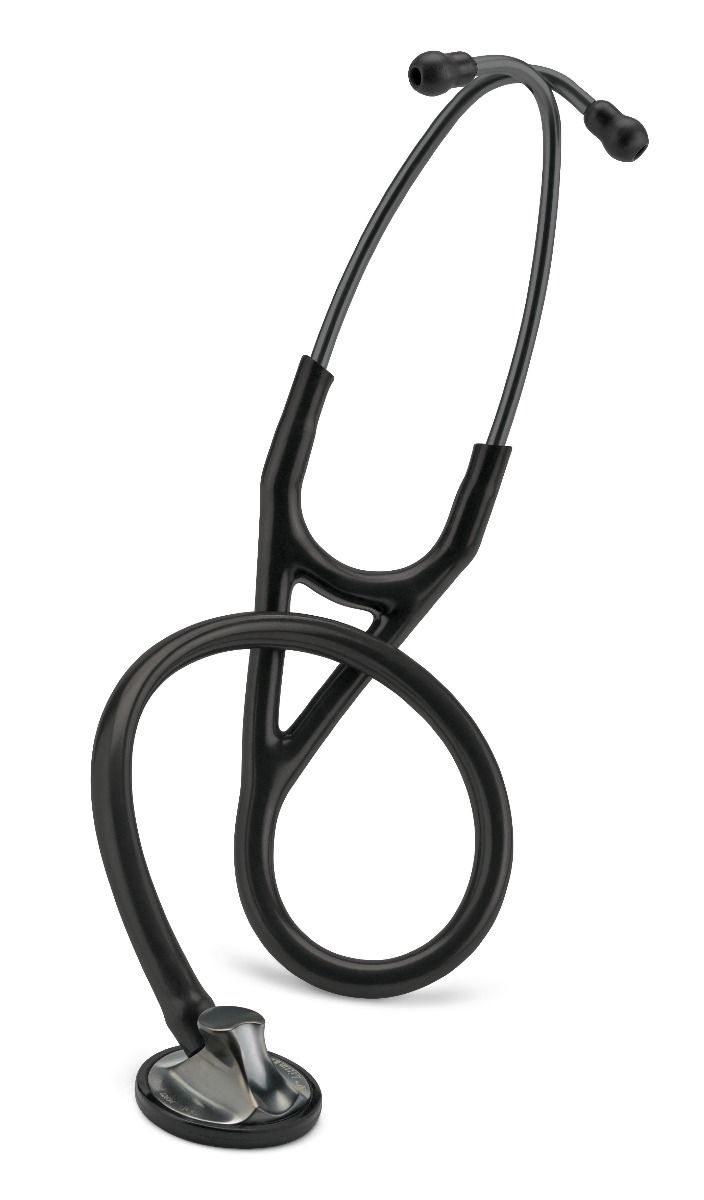 #2176 3M™ Littmann® Master Cardiology™ Stethoscope, Smoke-Finish Chestpiece and Smoke Headset, Black Tube, 27 inch