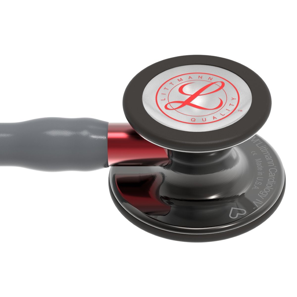 #6183 3M™ Littmann® Cardiology IV™ Diagnostic Stethoscope, Limited Edition, Gray Tube, 27 inch