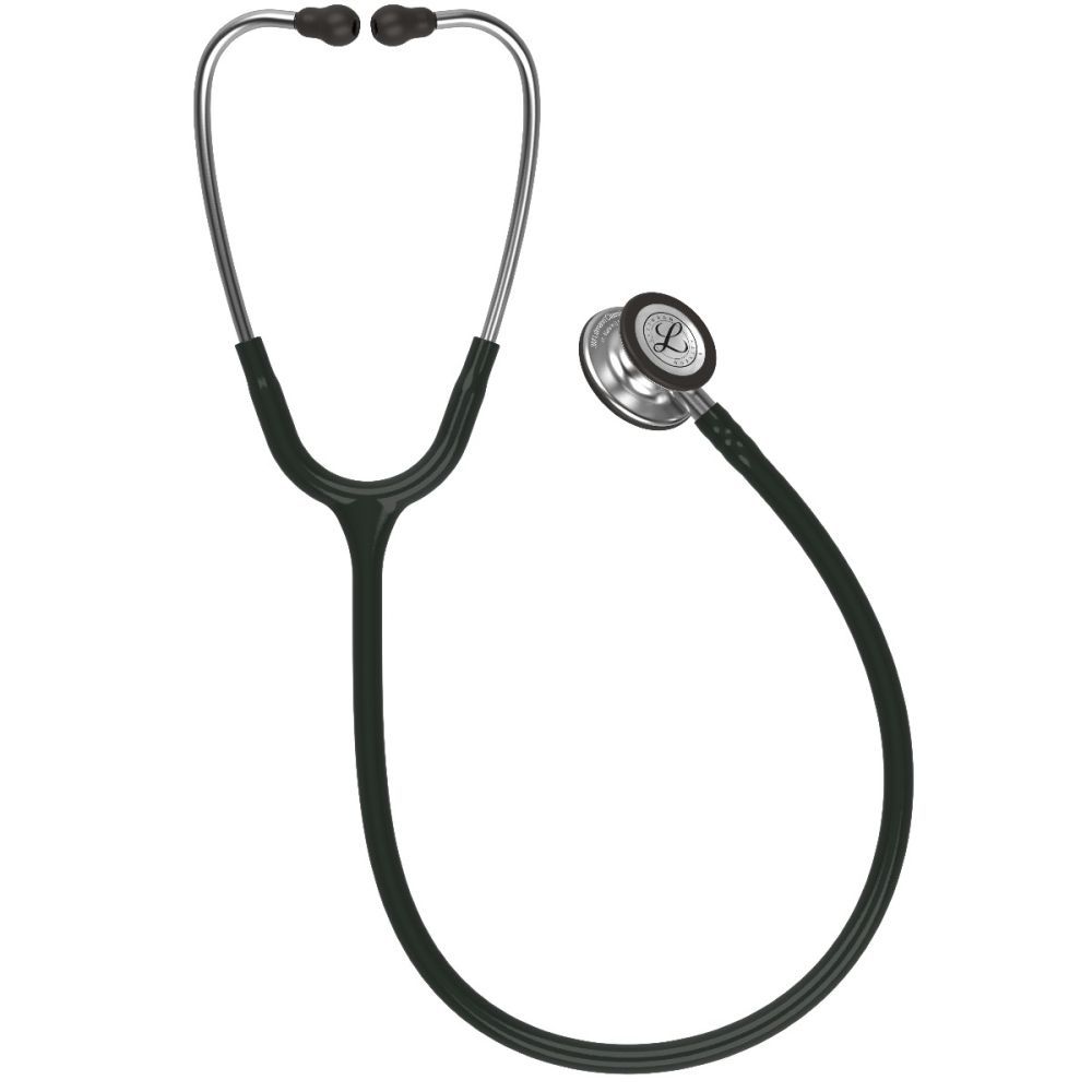 #5620 3M™ Littmann® Classic III™ Monitoring Stethoscope, Black Tube, 27 inch