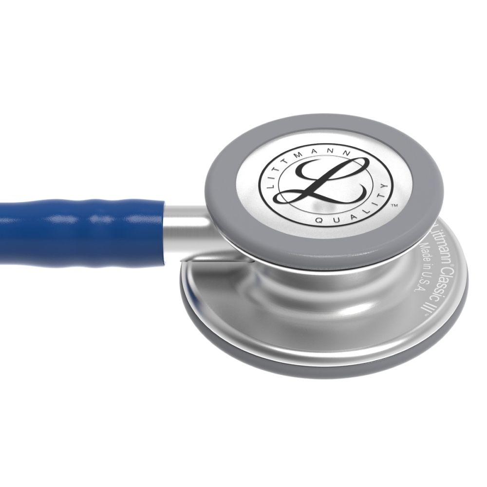 #5622 3M™ Littmann® Classic III™ Monitoring Stethoscope, Navy Blue Tube, 27 inch