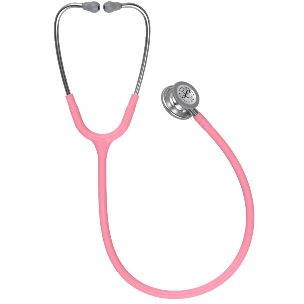 #5633 3M™ Littmann® Classic III™ Monitoring Stethoscope, Pearl Pink Tube, 27 inc