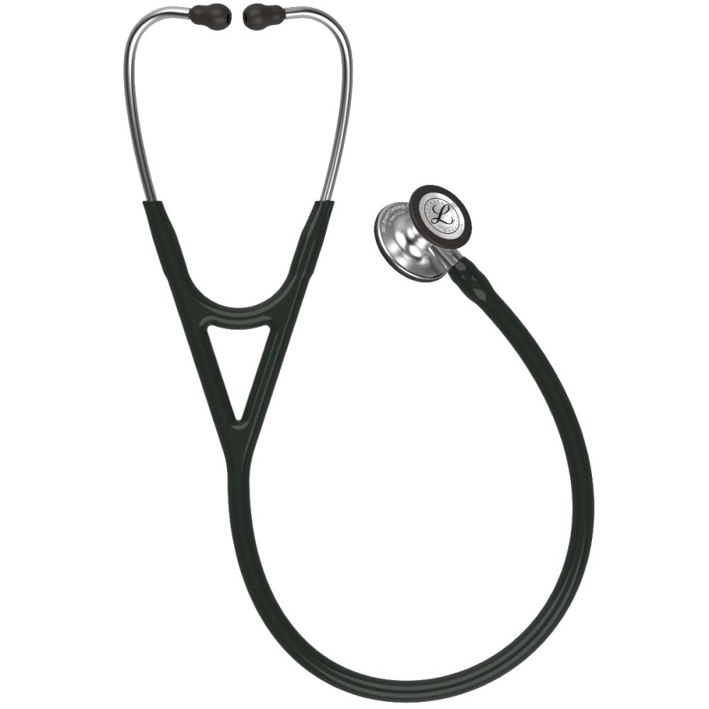 #6152 3M™ Littmann® Cardiology IV™ Diagnostic Stethoscope, Standard-Finish Chestpiece, Black Tube, 27 inch