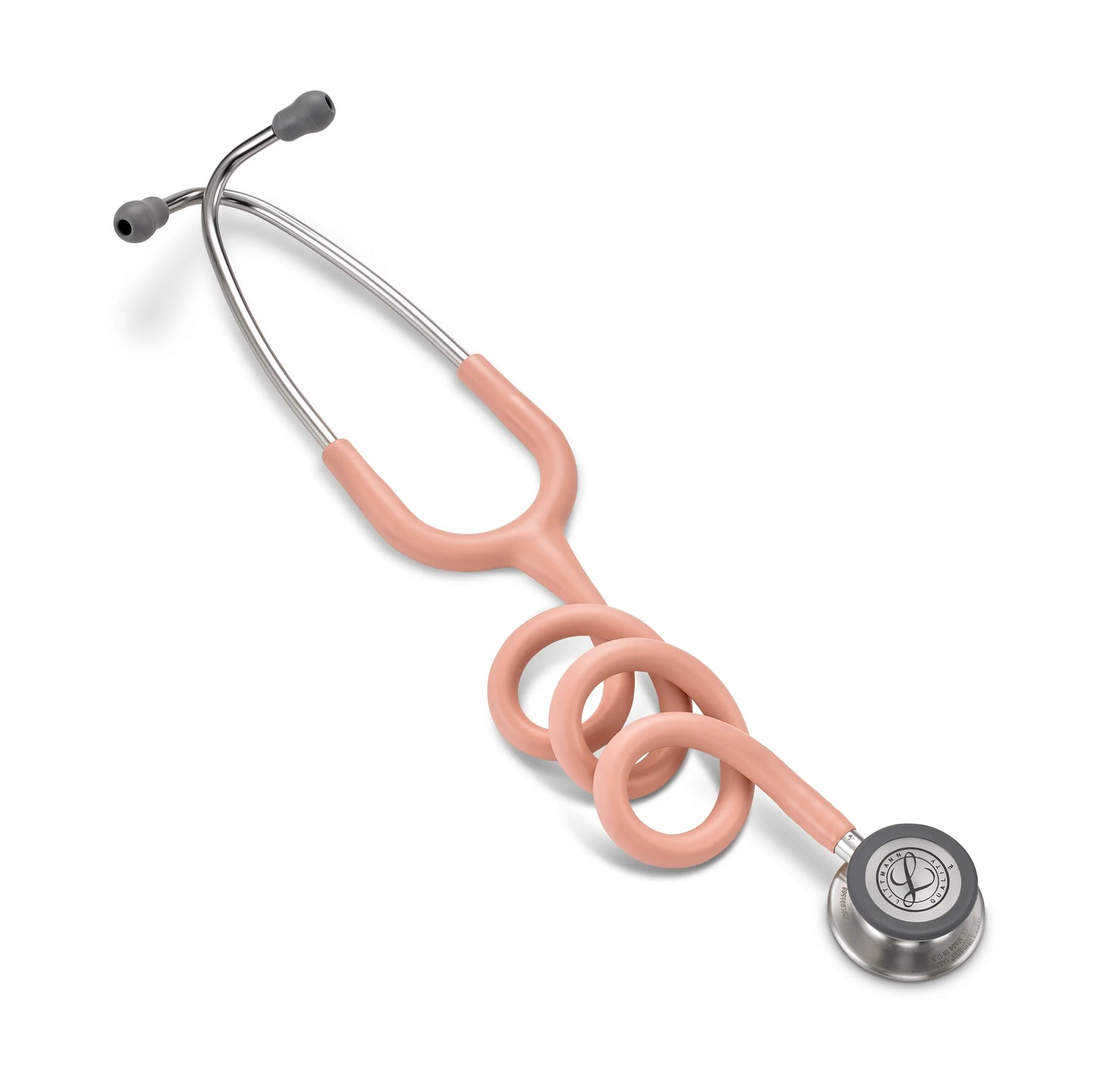 #5910C 3M™ Littmann® Classic III™ Stethoscope, Stainless-finish Chestpiece, Satin Champagne Rose Tube, 27 inch