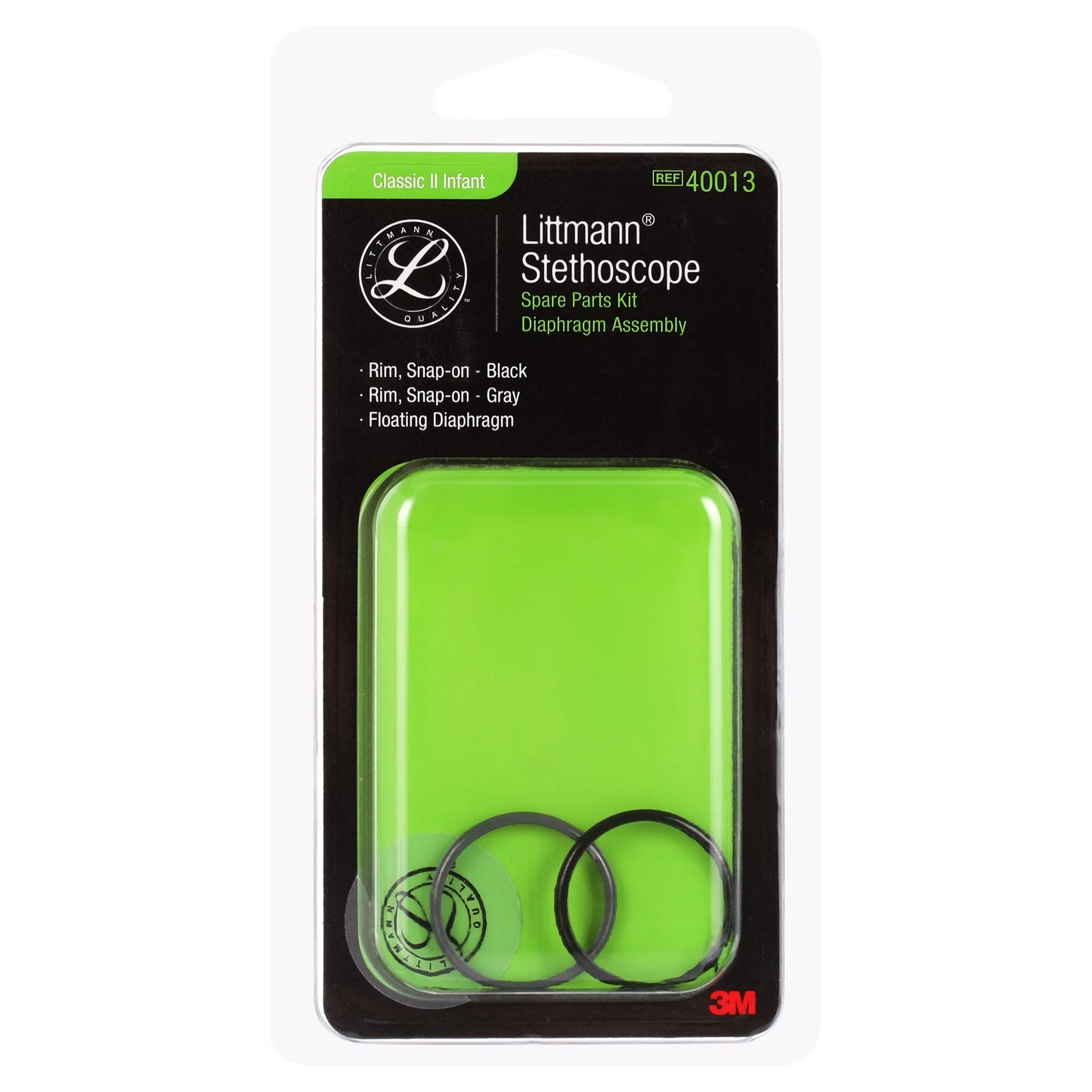3M™ Littmann® Classic II Pediatric Stethoscope Spare Parts Kit, #40012