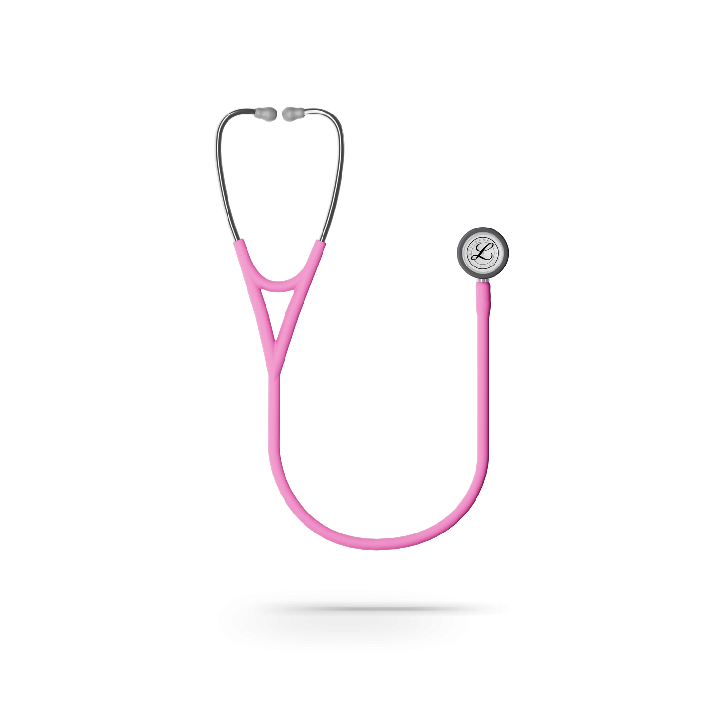 #6159C 3M™ Littmann® Cardiology IV™ Stethoscope, Stainless Steel Chestpiece, Satin Rose Pink Tube, 27 inch
