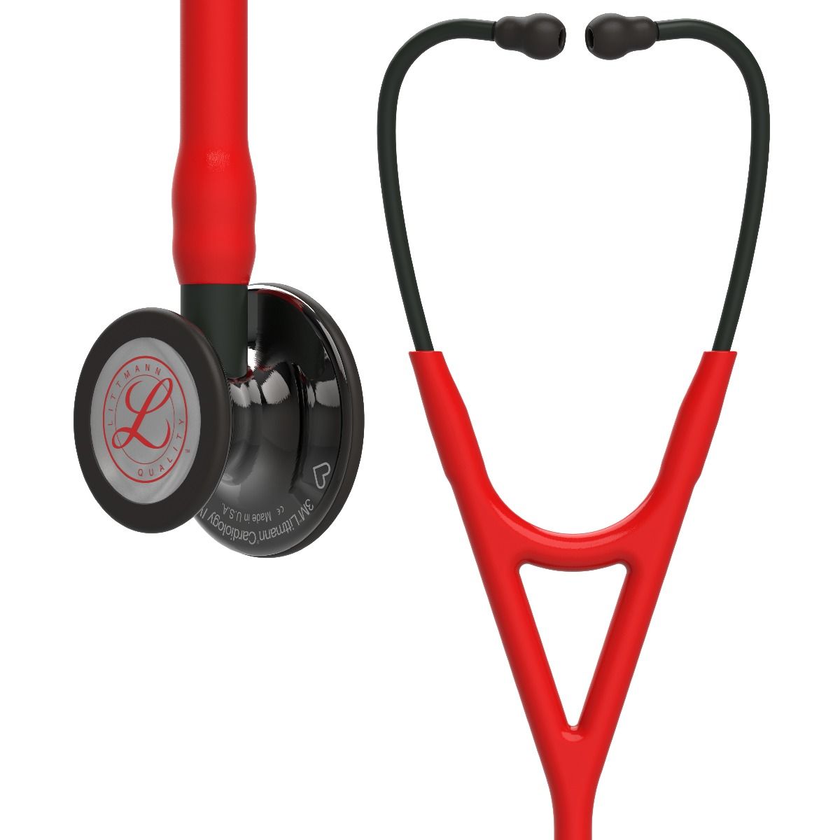 #6182 3M™ Littmann® Cardiology IV™ Diagnostic Stethoscope, Limited Edition, Red Tube, 27 inch