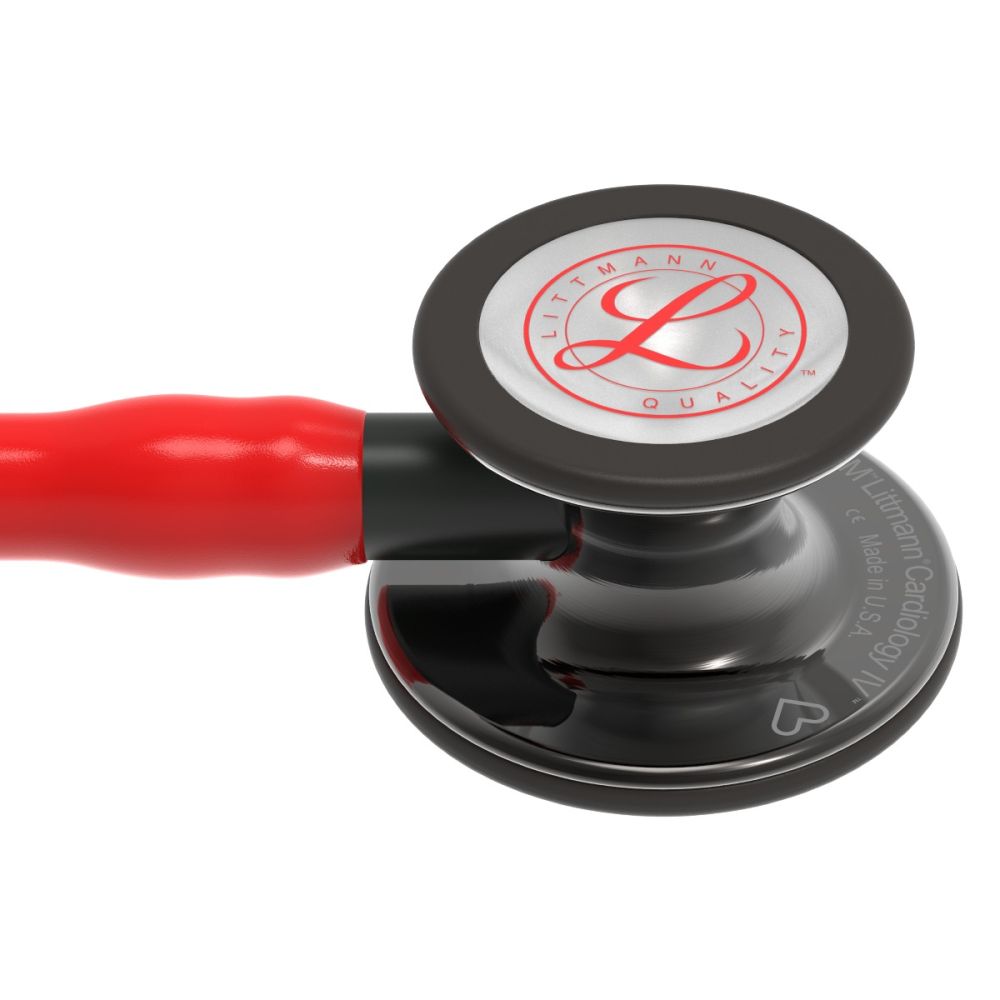 #6182 3M™ Littmann® Cardiology IV™ Diagnostic Stethoscope, Limited Edition, Red Tube, 27 inch