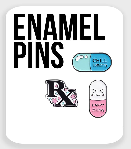 Medical Mystery Enamel Pin