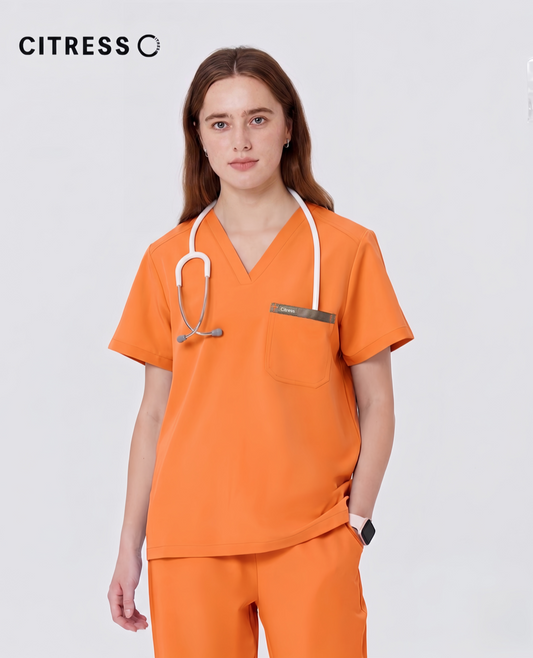 CITRESS Neon Orange Top (F)